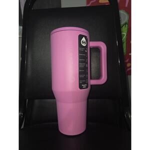 40oz Hydrojug Stainless Steel Traveler Tumbler Taffy Pink